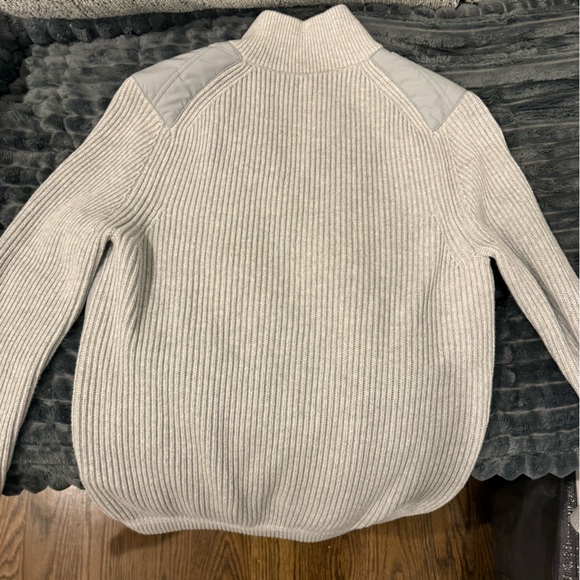 Reiss mens gray zip up jumper (like new) size small - Picture 2 of 3